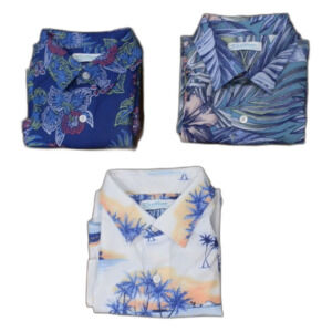 Caribbean Isle Breeze Performance Button Down Shirts Men's Size Large Lot of 3